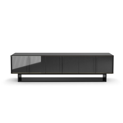 現代風サイドボード - 5TH AVENUE CREDÉNCE - Gallotti&Radice - ステンレス製 / 木製 / そり脚