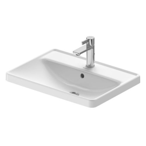 カウンタートップ型洗面器 - 035760 - DURAVIT - セラミック製 / 高光沢 / 長方形