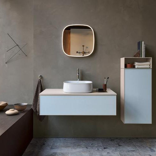 カウンタートップ型洗面器 - 237342 - DURAVIT - セラミック製 / 高光沢 / マット仕上げ
