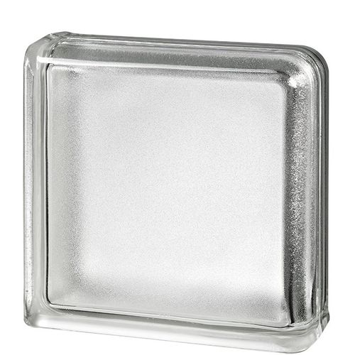 長方形ガラスレンガ - CLEAR 19/8  - SEVES GLASSBLOCK - コーナータイプ / カーブ状 / 滑らかな仕上げ