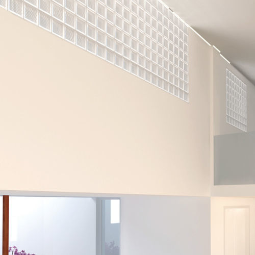 正方形ガラスレンガ - 883 NUBIO - SEVES GLASSBLOCK - 滑らかな仕上げ / 屋内壁用
