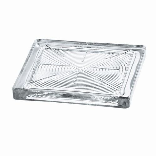 ガラス製敷石 - B 2020/2 CIRCLES - SEVES GLASSBLOCK - 屋外用 / テクスチャード仕上げ / 透明