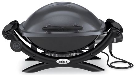 電気バーベキューコンロ - Q® 1400™  - Weber USA - 独立型 / 鋳造アルミニウム製