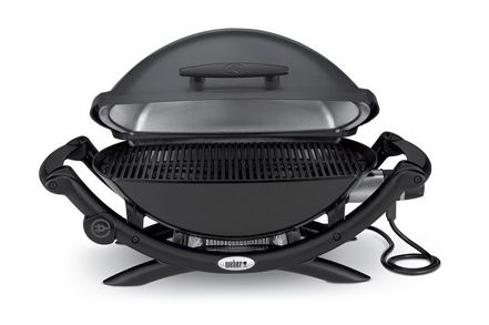 電気バーベキューコンロ - Q® 2400™  - Weber USA - 独立型 / 鋳造アルミニウム製