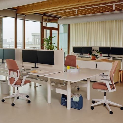 現代風オフィスチェア - ACX SOFT - vitra USA - 屋内用 / 布製 / テキスタイル