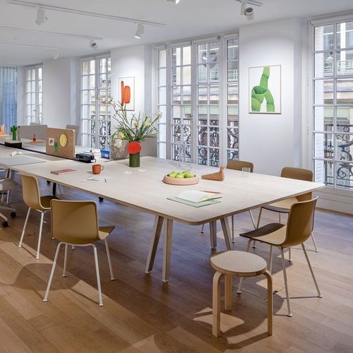 オープンスペース用デスク - JOYN 2 - vitra USA - 床置き / 2人用 / 2~4人用