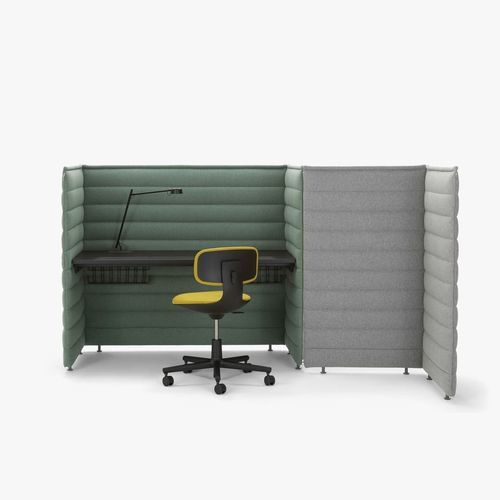 防音プライバシーオフィススペース - ALCOVE PLUS - vitra USA - ポリスチレン製 / デザイナー名:Ronan & Erwan Bouroullec