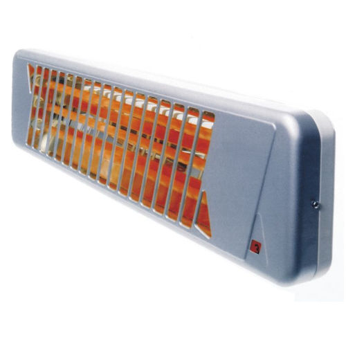 壁面赤外線ヒーター - Q 1201 - TECHNOTHERM - 電動式 / 業務用 / ラジアントチューブ