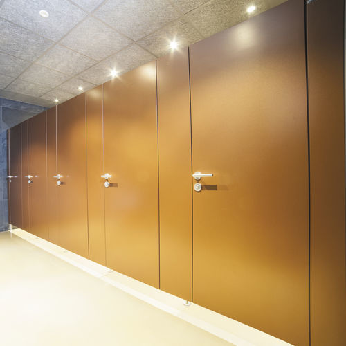 アルミニウムトイレ用キュ－ビクル - classiccell® - KEMMLIT-Bauelemente GmbH - ステンレス製 / 漆塗りスチール製 / ポリマー