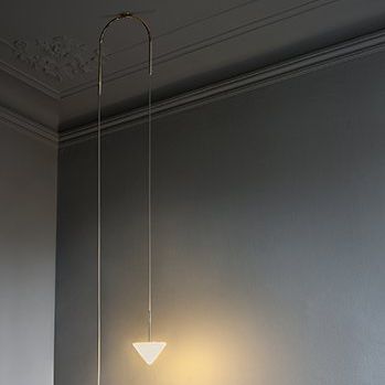 ペンダントランプ - SPINNE - Kalmar Werkstaetten - ニッケル製 / アルマイト処理されたアルミ製 / 光沢のある真鍮製