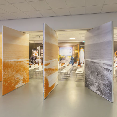 移動式仕切り - Noordwijk, The Netherlands - FritsJurgens - 木製 / 業務用 / オープン スペース用