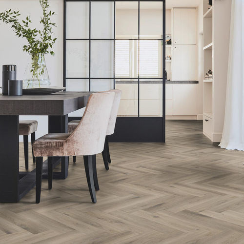 オーク材ラミネートフローリング - WOODSTOCK HERRINGBONE - Tarkett PROFESSIONAL - HDF / フローティング クリック / 木目調