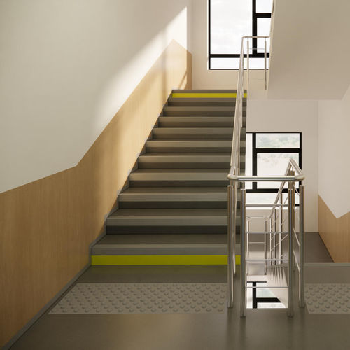 ビニール製床材 - TAPIFLEX STAIRS - Tarkett PROFESSIONAL - 屋内用 / 階段用 / 産業用