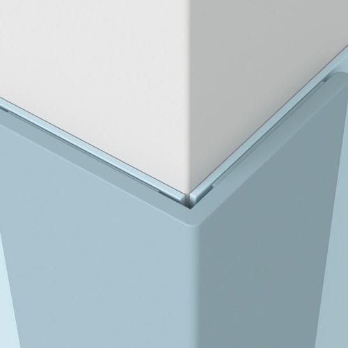 アルミニウムエッジトリム - PROTECTWALL SET-ON - Tarkett PROFESSIONAL - PVC / 外角 / コーナー用