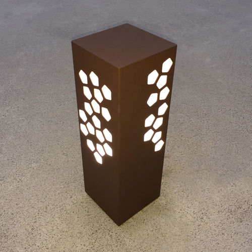 庭用照明ポール - BN 014 - aralia - LYX luminaires - 公共スペース用 / 現代風 / ステンレス製