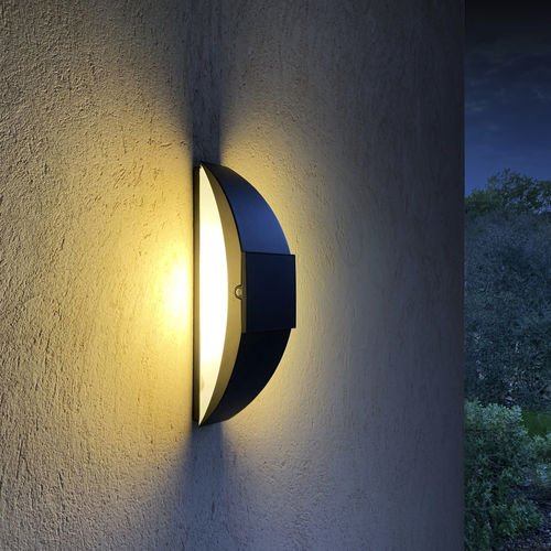 現代風壁掛け照明 - TRAIT DE LUNE - aralia - LYX luminaires - 屋外用 / スチール製 / ペイントスチール製