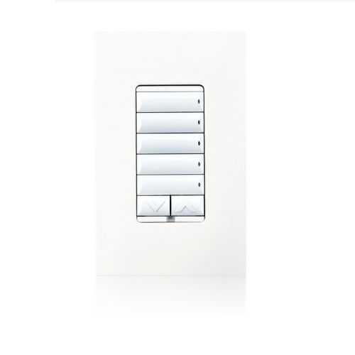 壁取り付け式ライト調光器 - C4-KD120-WH - Control4 - ホームオートメーション