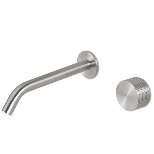 洗面器用混合水栓 - KRO142 - Linki - 壁取り付け式 / スチール製 / バスルーム用