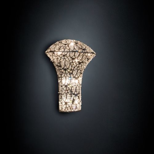 現代風壁掛け照明 - ARABESQUE EXCLAMATION SMALL - VGnewtrend - 屋内用 / ステンレス製 / クリスタル製