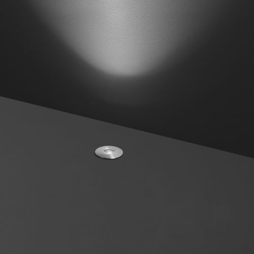 床埋め込め式照明器具 - HYDROFLOOR NANO XXS - PUK LIGHTING - LED / 円形 / IP68