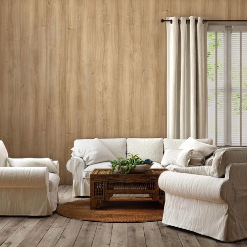 コーティング装飾パネル - WL Willow OAK Nature - SIBU DESIGN - 壁取り付け式 / 屋内用 / 壁用