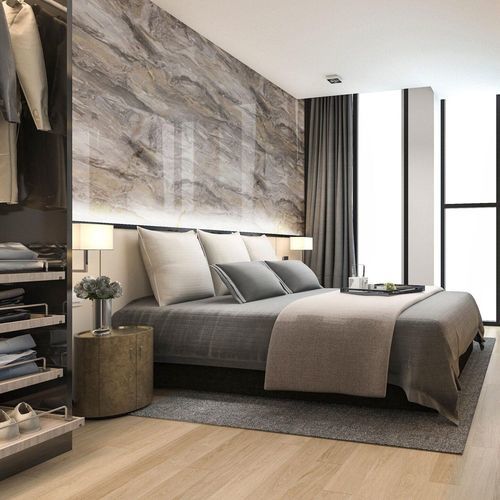 コーティング装飾パネル - SG MARBLE ALPINE AR+ - SIBU DESIGN - 壁取り付け式 / 屋内用 / 高耐久性