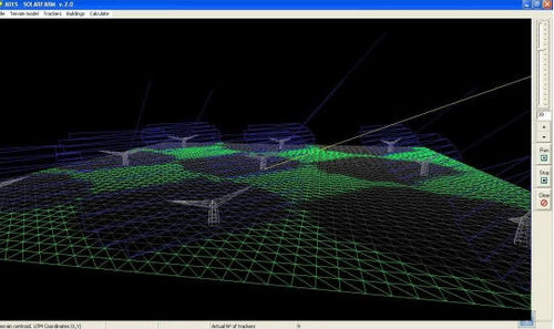 影シミュレーション用ソフトウェア - SOLARFARM - Ades - 太陽光発電設置用 / 3D