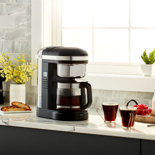 フィルターコーヒーメーカー - 5KCM1209EOB - Kitchenaid France - 自動 / お茶 / 黒