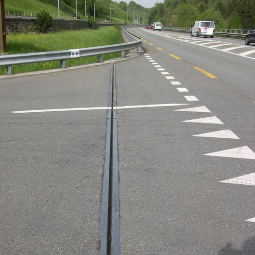 エラストマー伸縮継手 - TENSA-GRIP RS & RS-LS - Mageba - スチール製 / 橋梁建設 / 道路