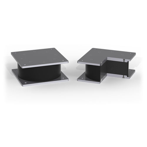 防振支え器具 - E-SAFE : HRDB - Agom Metal Rubber engineering - 地震学 / スチール製 / エラストマー
