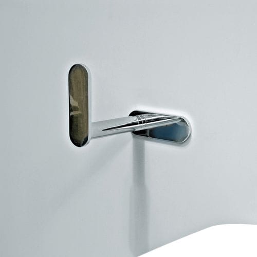 壁取り付け式トイレットロール紙保持具 - TWO  - FLAMINIA/フラミニア社 - クロムメッキ金属 / 光沢 / 業務用