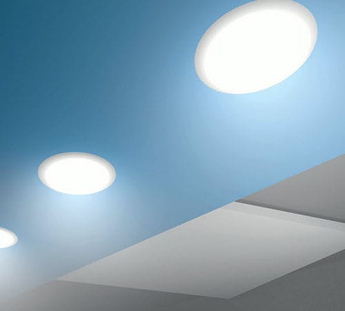 天井埋め込み式照明器具 - ALASTAR C TRIMLESS - OMS, spol. s. r.o.  - LED / 円形 / IP40