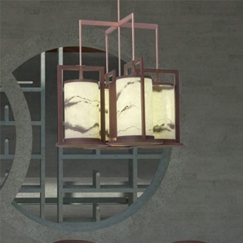 ペンダントランプ - PIGI - DIMENSIONE CHI WING LO - 金属製 / 銅製 / ウール製