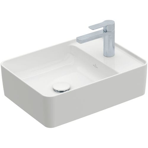 カウンタートップ型洗面器 - COLLARO : 4A1751 - Villeroy & Boch/ビレロイ&ボッホ - セラミック製 / 長方形 / 現代風