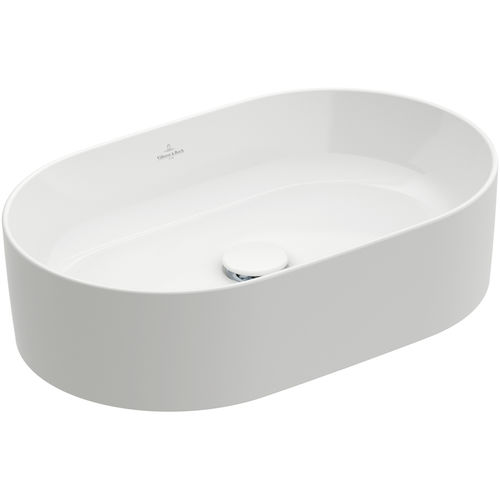 カウンタートップ型洗面器 - COLLARO : 4A1956 - Villeroy & Boch/ビレロイ&ボッホ - セラミック製 / 楕円形 / 現代風