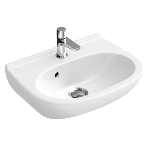 壁掛け式洗面台 - O.NOVO : 536050 - Villeroy & Boch/ビレロイ&ボッホ - 磁器製