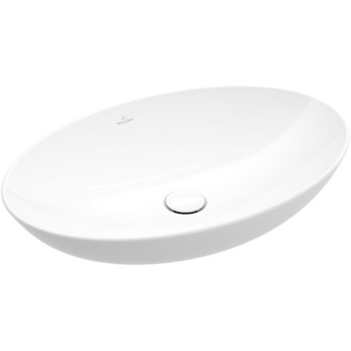吊り下げ式洗面器 - LOOP & FRIENDS: 4A470001 - Villeroy & Boch/ビレロイ&ボッホ - 大理石 / 木製 / セラミック製