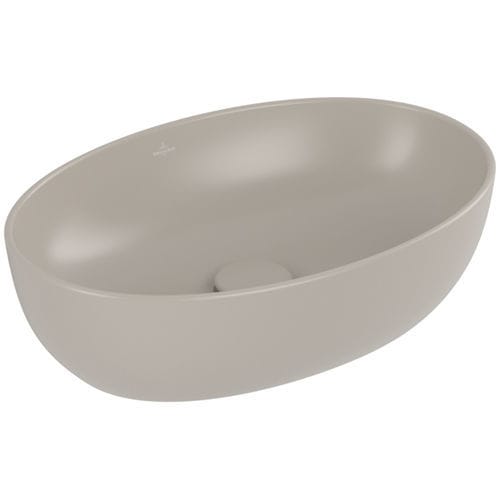 カウンタートップ型洗面器 - ARTIS : 438848 - Villeroy & Boch/ビレロイ&ボッホ - セラミック製 / 楕円形 / 穴1つ