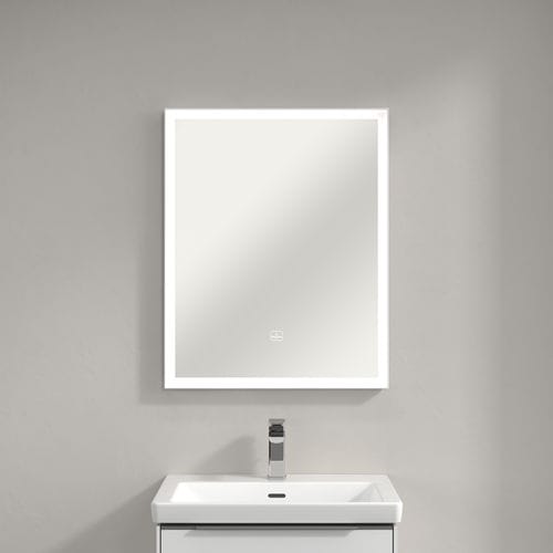 埋込照明付き鏡付きバスルーム用戸棚 - A4636000 - Villeroy & Boch - 現代風 / 家庭用 / 業務用