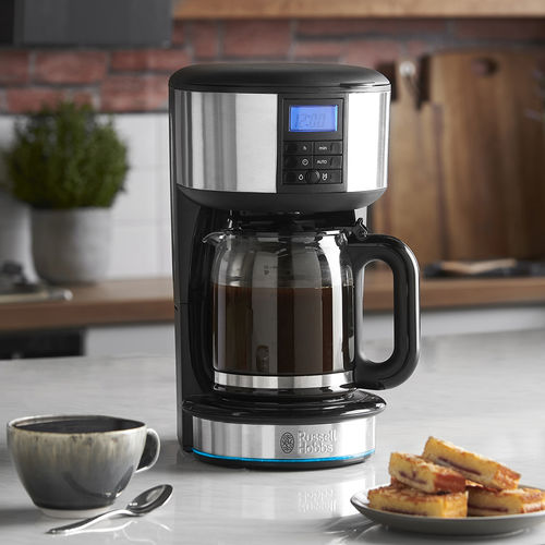 フィルターコーヒーメーカー - BUCKINGHAM - RUSSELL HOBBS - 自動 / カプチーノ / 黒