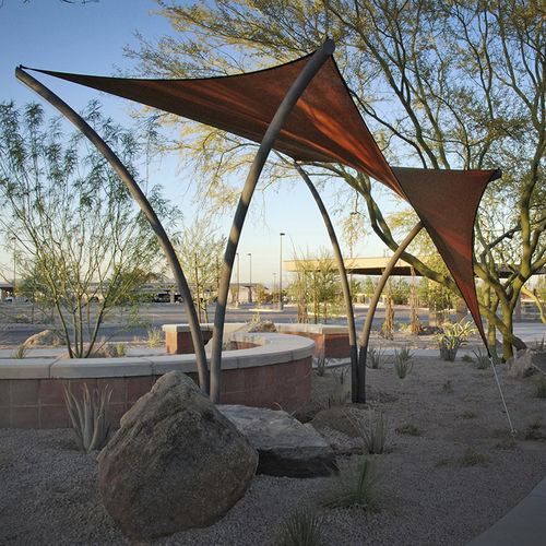 業務用シェード - ECLIPSE™ - TENSILE SHADE PRODUCTS - 多角形 / 布製