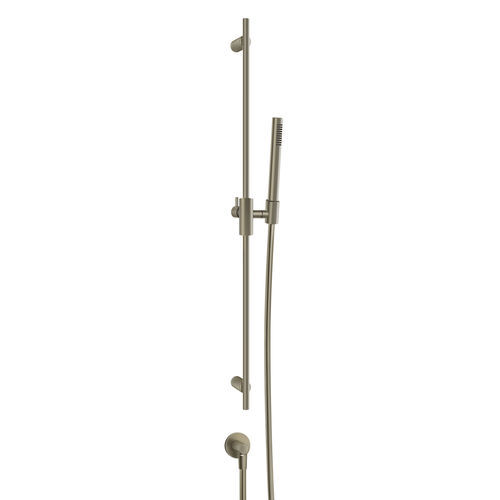 壁取り付け式シャワーコラム - 70042 - GESSI SPA - 現代風 / ハンドシャワー付き / レール付き