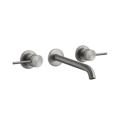 洗面器用ダブルハンドル混合水栓 - 54394 - GESSI SPA - 壁取り付け式 / 金属製 / バスルーム用