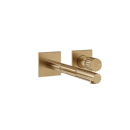 洗面器用混合水栓 - AREA PRO - GESSI SPA - 壁取り付け式 / 金属製 / バスルーム用