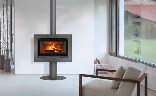 薪ストーブ - RC-100 PLUS  - Carbel - 6 kW / 10 kW...20 kW / 壁取り付け式
