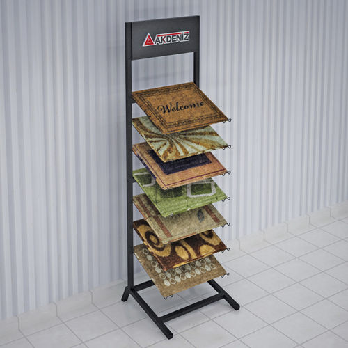 金属製カーペット陳列棚 - AK 306 - AKDENIZ Display Systems - 店用