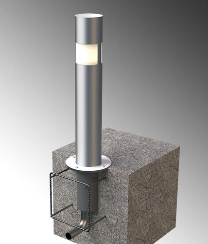 公共スペース用照明ポール - SSLA / LBPA / SSLS  - CALPIPE SECURITY BOLLARDS - 現代風 / ステンレス製 / LED