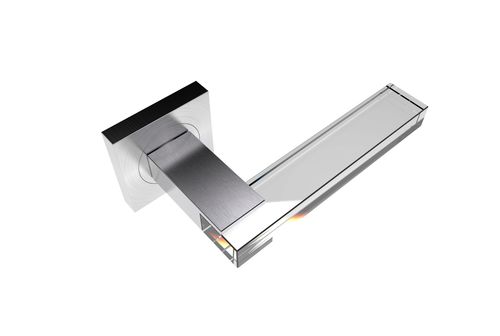 ガラス製ドア用取手 - STUDIO R SS SATIN - GUIDERO Holland BV - クリスタル製 / 現代風