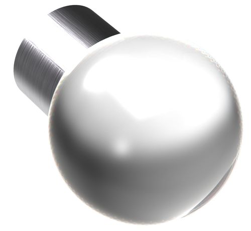 現代風ドアノブ - GUIDERO_CRYSTAL-FURNITURE_KNOB_GLOBE_SPHERE - GUIDERO Holland BV - クリスタル製