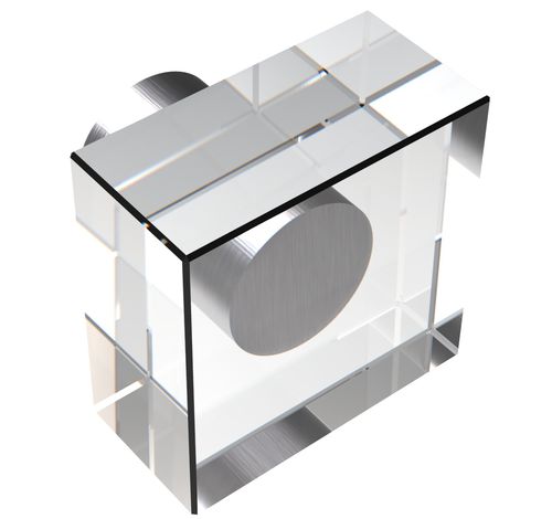 現代風家具用ノブ - SQUARE - GUIDERO Holland BV - クリスタル製